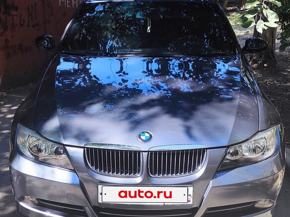 2008 BMW 3 серии 325i V (E90/E91/E92/E93), серый, 530000 рублей
