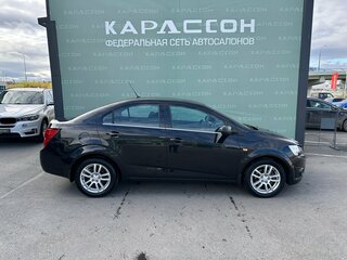2013 Chevrolet Aveo II, чёрный, 760000 рублей, вид 4