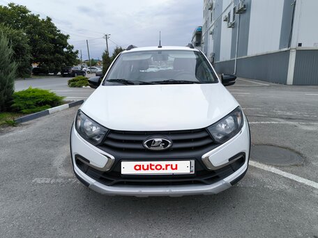 2020 Lada (ВАЗ) Granta Cross I Рестайлинг, белый, 610000 рублей, вид 4