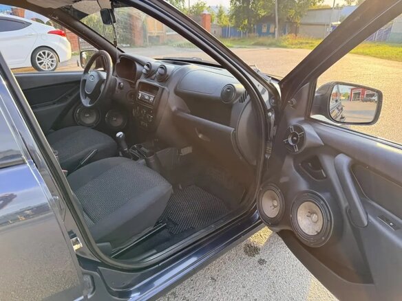 2012 Lada (ВАЗ) Granta I, синий - вид 6