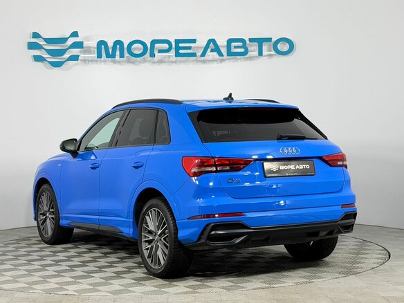 2019 Audi Q3 35 TFSI II (F3), голубой - вид 6
