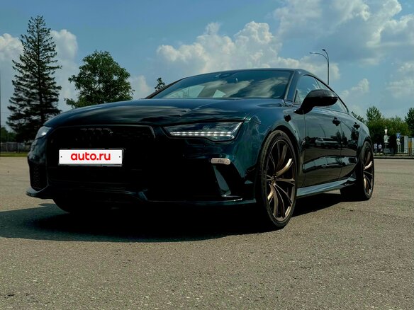 2016 Audi RS 7 Sportback performance I (4G) Рестайлинг, зелёный, 5500000 рублей - вид 7