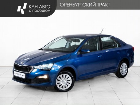 2021 Skoda Rapid II, синий, 1698000 рублей, вид 1
