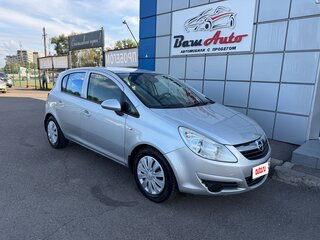2009 Opel Corsa D, серебристый, 397000 рублей, вид 1
