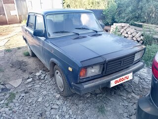 2007 Lada (ВАЗ) 2107, синий, 115000 рублей, вид 4