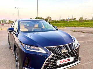 2021 Lexus RX 350L IV Рестайлинг, синий, 5499000 рублей, вид 2