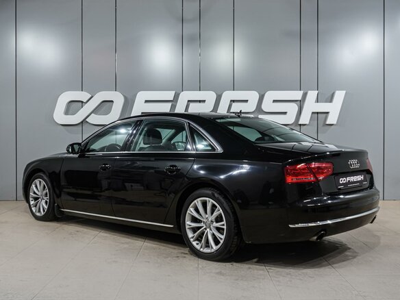 2012 Audi A8 Long III (D4), чёрный, 1899000 рублей - вид 1