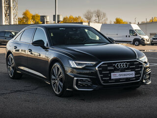 2023 Audi A6 45 TFSI V (C8) Рестайлинг, чёрный, 5449000 рублей, вид 4