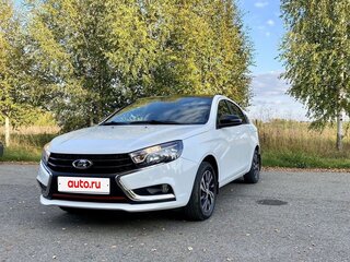 2022 Lada (ВАЗ) Vesta I, белый, 1350000 рублей, вид 1