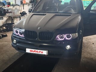 2005 BMW X5 3.0d I (E53) Рестайлинг, чёрный, 1500000 рублей, вид 4