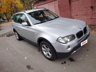 2008 BMW X3 20d I (E83) Рестайлинг, серебристый, 890000 рублей, вид 3