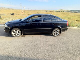 2008 Skoda Octavia II (A5), чёрный, 530000 рублей, вид 5