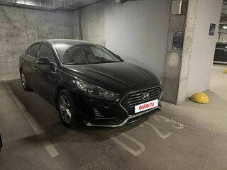 2017 Hyundai Sonata VII (LF) Рестайлинг, чёрный, 1600000 рублей, вид 3