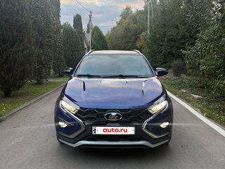 2025 Lada (ВАЗ) Vesta SW Cross I Рестайлинг (NG), синий, 1850000 рублей, вид 2