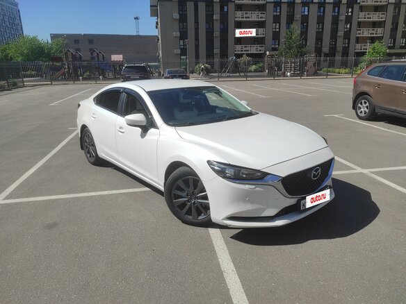 2019 Mazda 6 III (GJ) Рестайлинг 2, белый, 1650650 рублей