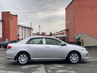 2012 Toyota Corolla X (E140, E150) Рестайлинг, серебристый, 1225000 рублей, вид 4
