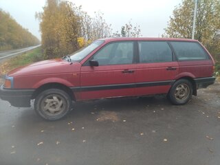 1990 Volkswagen Passat B3, красный, 100000 рублей, вид 5
