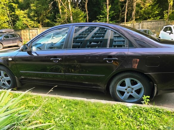 2007 Hyundai Sonata V (NF), пурпурный, 466000 рублей - вид 4