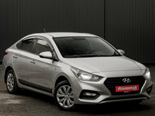 2019 Hyundai Solaris II, серый, 1425000 рублей, вид 3