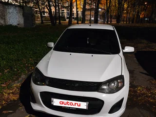 2016 Lada (ВАЗ) Kalina Sport II, белый, 492000 рублей, вид 3