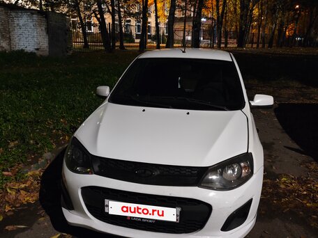 2016 Lada (ВАЗ) Kalina Sport II, белый, 492000 рублей, вид 3