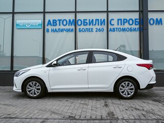 2021 Hyundai Solaris II Рестайлинг, белый, 1449000 рублей, вид 2