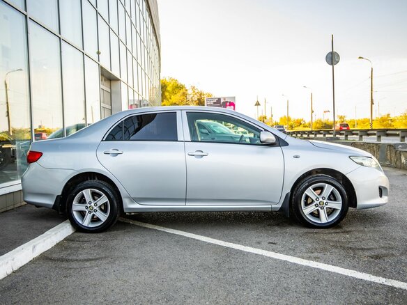 2007 Toyota Corolla AMT X (E140, E150), серебристый - вид 7