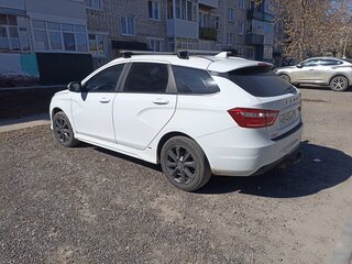 2019 Lada (ВАЗ) Vesta SW I, белый, 1050000 рублей, вид 4