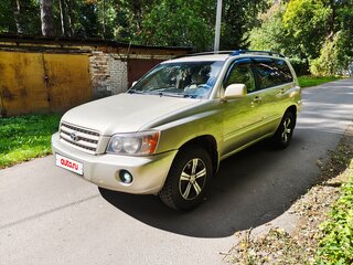 2001 Toyota Highlander I (XU20), жёлтый, 780000 рублей, вид 1
