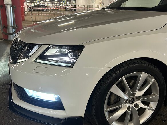 2017 Skoda Octavia III (A7) Рестайлинг, белый, 2000000 рублей - вид 24