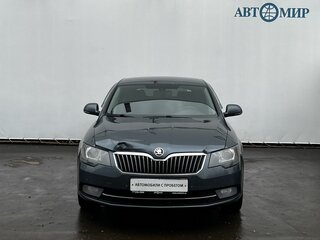 2014 Skoda Superb DSG II Рестайлинг, серый, 1015000 рублей, вид 2