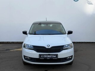 2019 Skoda Rapid I Рестайлинг, белый, 1275000 рублей, вид 2