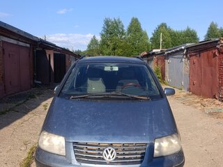 2001 Volkswagen Sharan I Рестайлинг, синий, 290000 рублей, вид 2