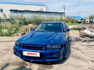 1999 Nissan Skyline X (R34), синий, 1580000 рублей, вид 3