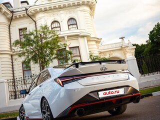 2022 Hyundai Avante N VII, белый, 3300000 рублей, вид 4