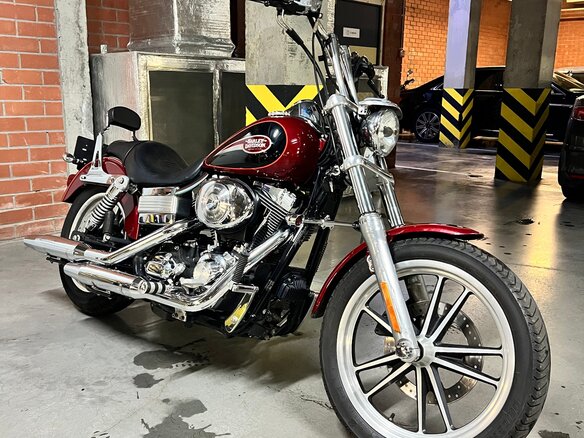2006 Harley-Davidson Dyna Low Rider, красный, 800000 рублей - вид 7
