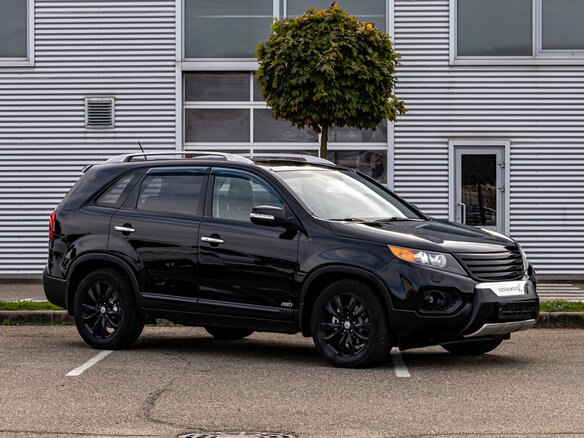 2012 Kia Sorento II, чёрный, 1495000 рублей - вид 2