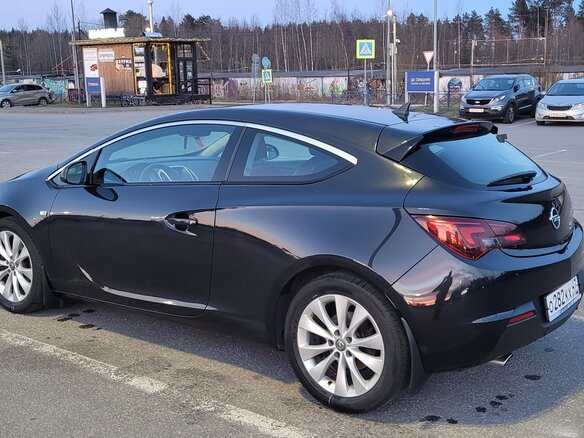 2012 Opel Astra GTC J Рестайлинг, чёрный, 880000 рублей - вид 10