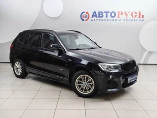 2016 BMW X3 20i xDrive II (F25) Рестайлинг, чёрный, 2149000 рублей, вид 1