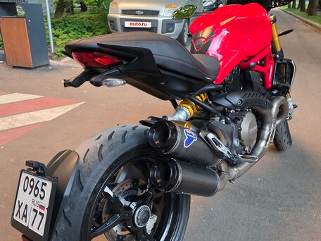 2014 Ducati Monster 1200, красный, 850000 рублей, вид 4