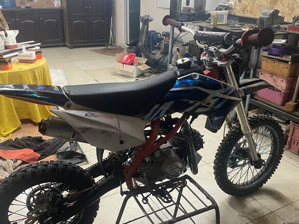 2022 Kayo Basic K125, синий, 50000 рублей - вид 3