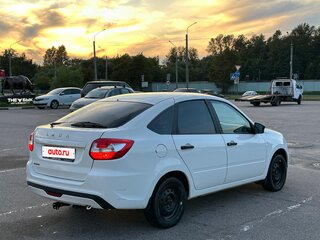 2018 Lada (ВАЗ) Granta I Рестайлинг, белый, 610000 рублей, вид 5
