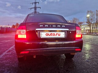 2008 Lada (ВАЗ) Priora I, чёрный, 310000 рублей, вид 4