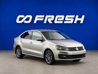 2019 Volkswagen Polo V Рестайлинг, серебристый, 1400000 рублей, вид 1