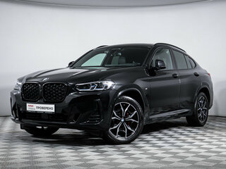 2022 BMW X4 20i II (G02) Рестайлинг, чёрный, 6199000 рублей, вид 1