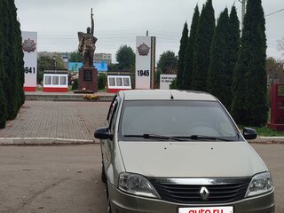 2011 Renault Logan I Рестайлинг, бежевый, 450000 рублей, вид 1
