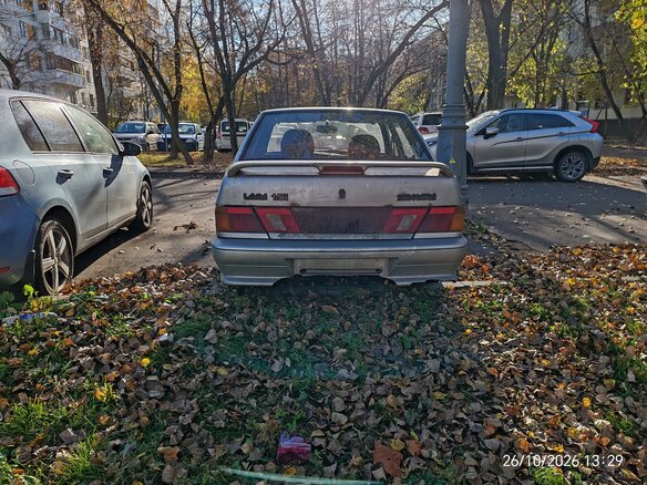 2004 Lada (ВАЗ) 2115, серебристый, 65000 рублей - вид 4