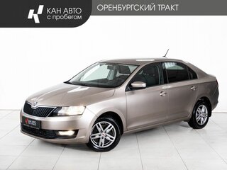2018 Skoda Rapid I Рестайлинг, бежевый, 1100000 рублей, вид 1