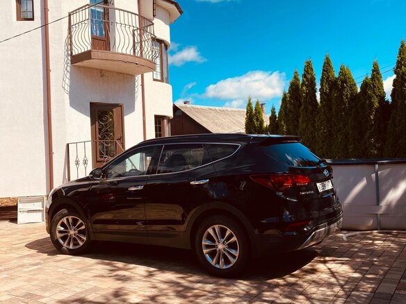 2015 Hyundai Santa Fe III, чёрный, 1850000 рублей - вид 5