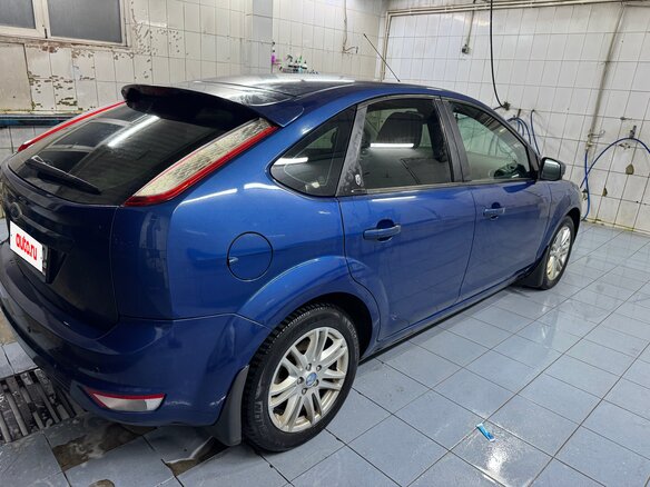 2008 Ford Focus II Рестайлинг, синий, 570000 рублей - вид 6